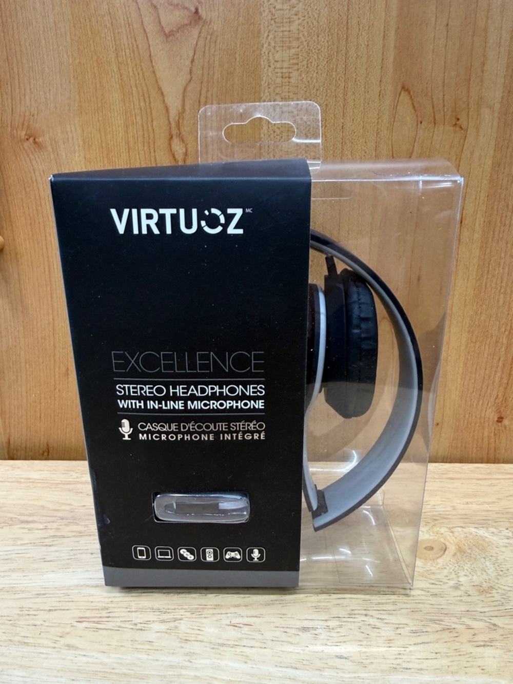 Excellence On-Ear Stereo Headphones - Black